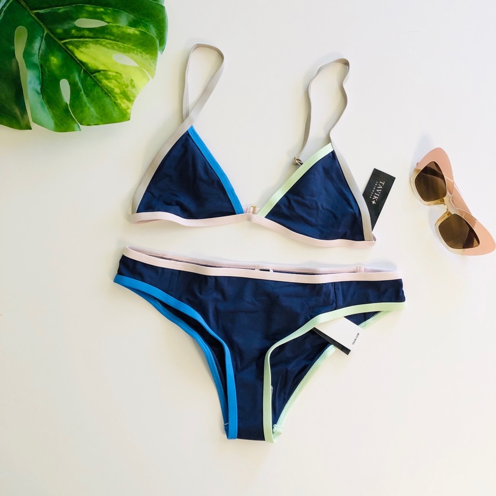 Tavik Jett Triangle Top x Matching Bottoms Set